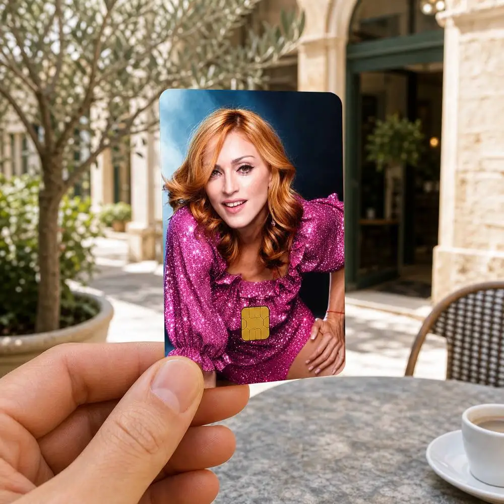 M-Madonna C-Confessions Waterproof Bank Card Sticker Skin for Credit Debit Chip Cards Decorative