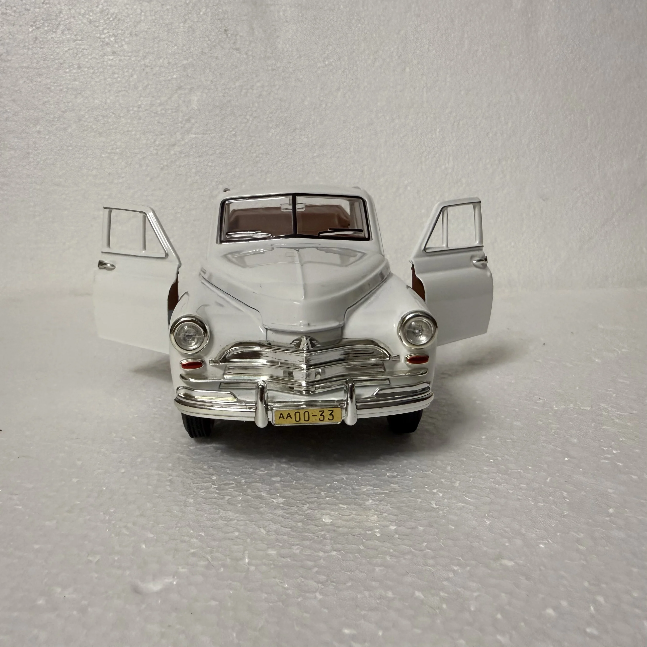 ROUTE 1:24 Gaz M20 Pobeda alliage voiture moulé sous pression et véhicules jouets modèle de voiture Miniature échelle modèle voiture pour enfants épuisé