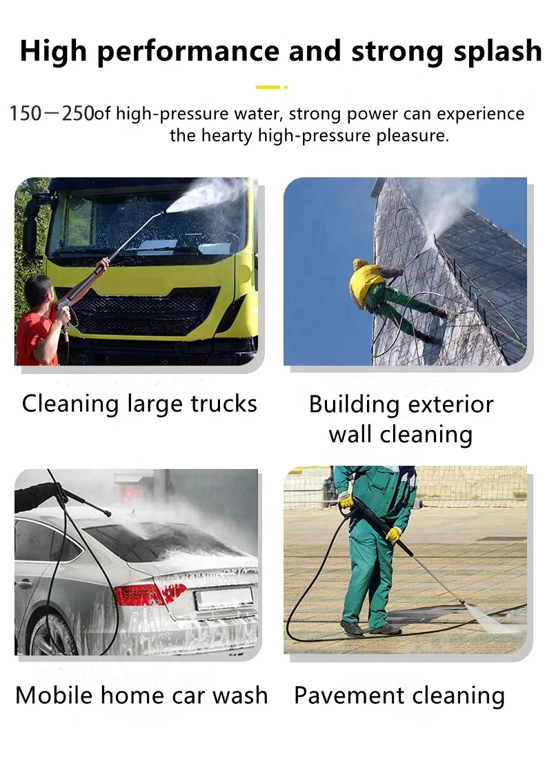 Die sel High Pressure Car  Washer tank Cleaning Machine With Good Quality in Shanghai