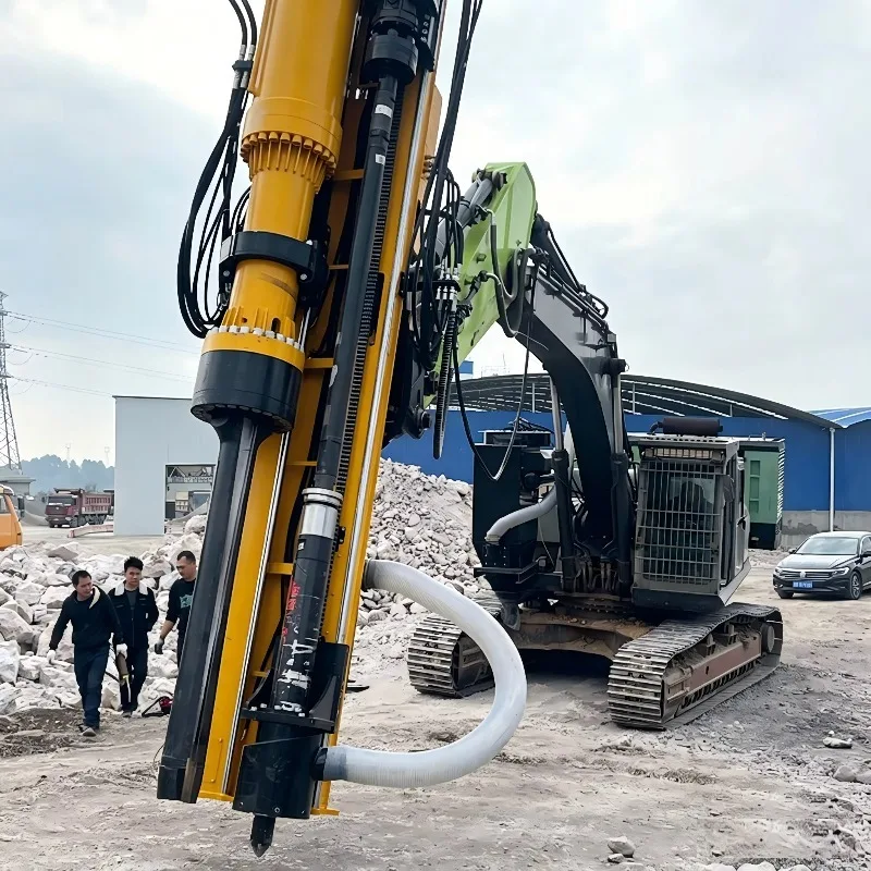Excavator Mounted Drill Split Integrated Hydraulic Rock Splitter with 150-250t Per Hour Output