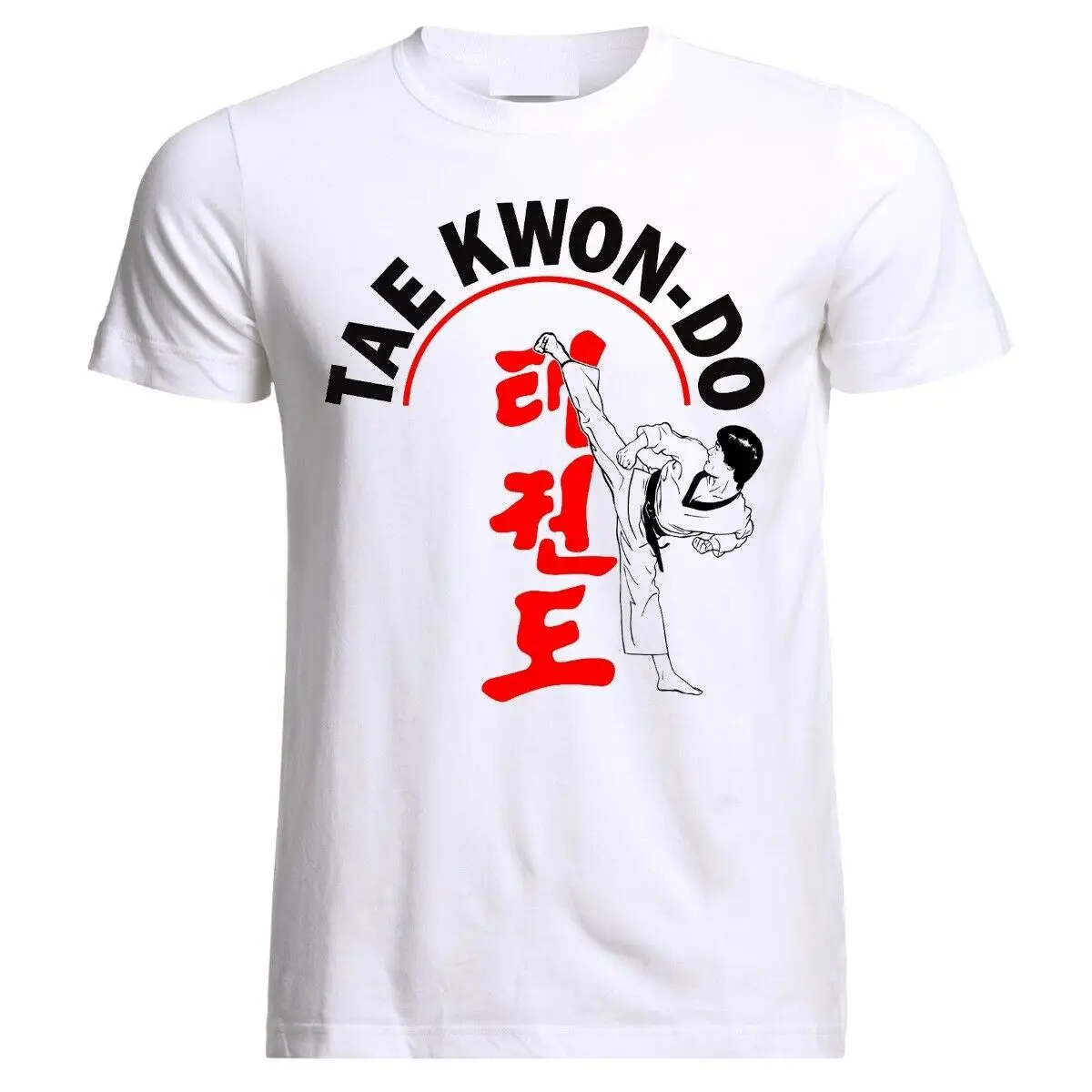 Taekwondo Karate Martial Arts MMA Kampfsport T-Shirt Men's 100% Cotton Casual T-shirts Loose Top New