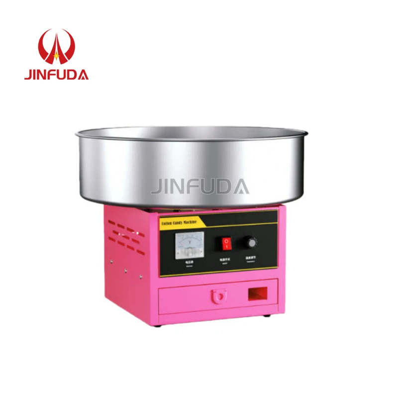 

Professional Automatic Battery Powered Sugar Marshmallow Machine with Cart/Trolley for Home/Bakery Use