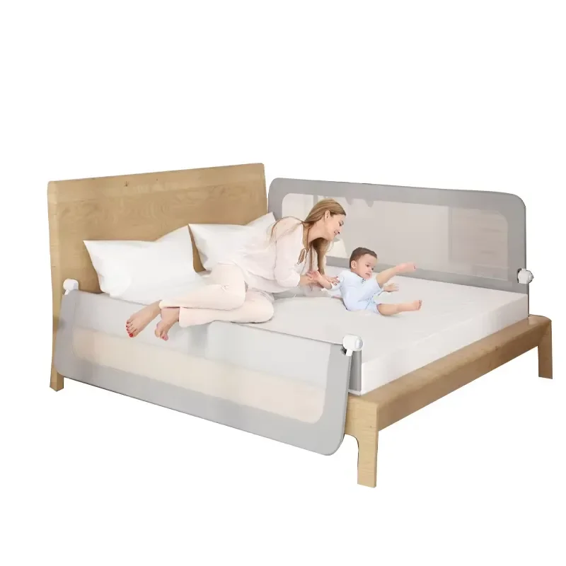 for Pop Bed Fence Baby Drop Proof Safety Rail for King Size Bed