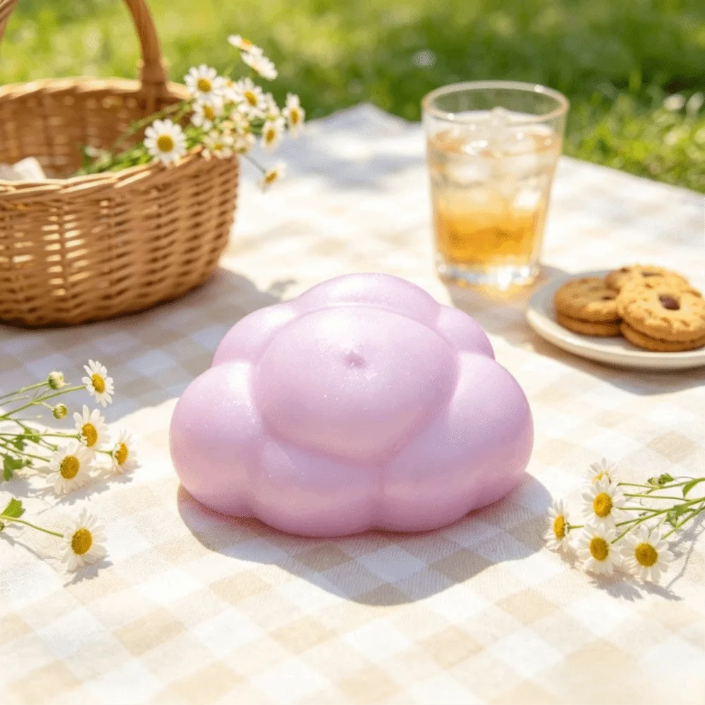 Cute Slow Rising Reduce Pressure Cloud Shape Slow-Rebound Cloud Squishy Soft Stretch Squeezable Sensory Anxiety Reduce