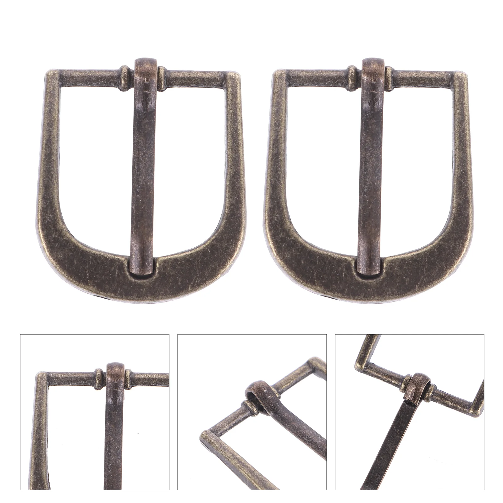 

24pcs Buckle Adjustable Waist Alloy Automatic Belt Buckle Men Fade Resistant Durable Smooth Classic Color Practical