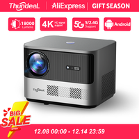 ThundeaL Full HD 1080P Projector TDA6W Auto Focus Smart Android WIFI LCD LED Video Home Theater Portable Projector Home Theater