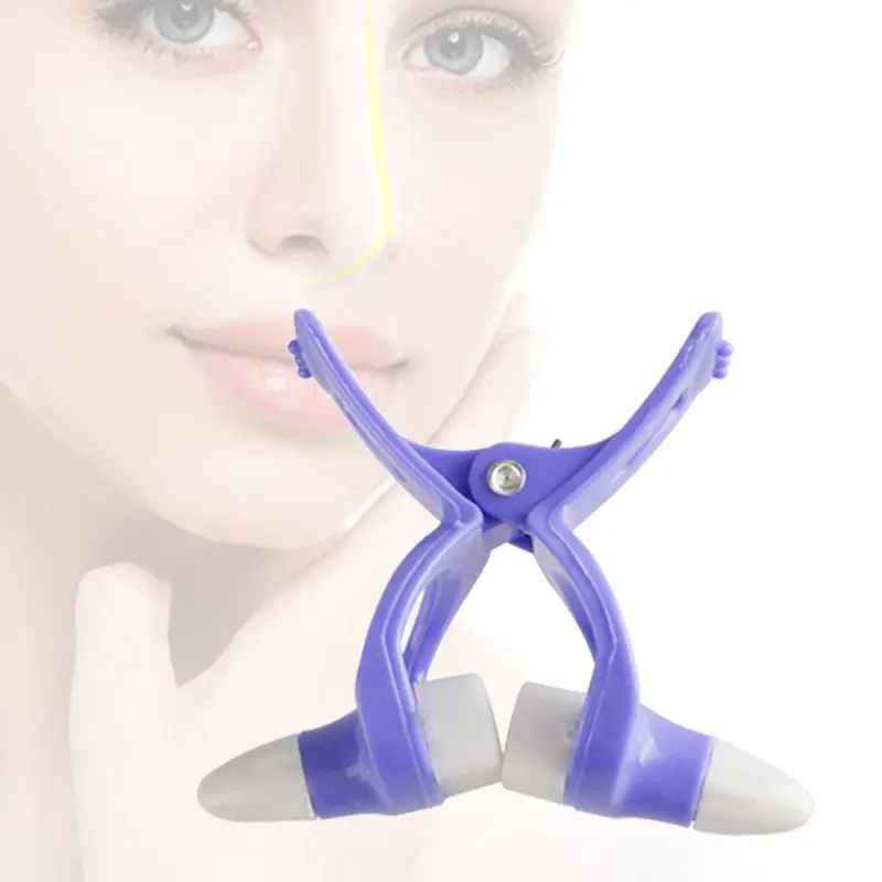 คลิปหนีบจมูก สะพานจมูก ที่หนีบผมตรง Corrector อุปกรณ์เสริมจมูกแบบบาง