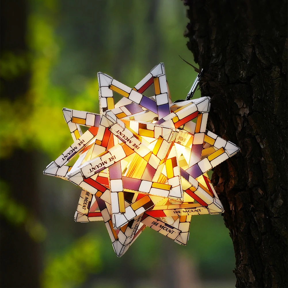 Outdoor Polar Star Lampshade Color Waterproof Camping Lamp Lampshade Outdoor Lantern Shade for Pinecone Lamp Goalzero 38explore