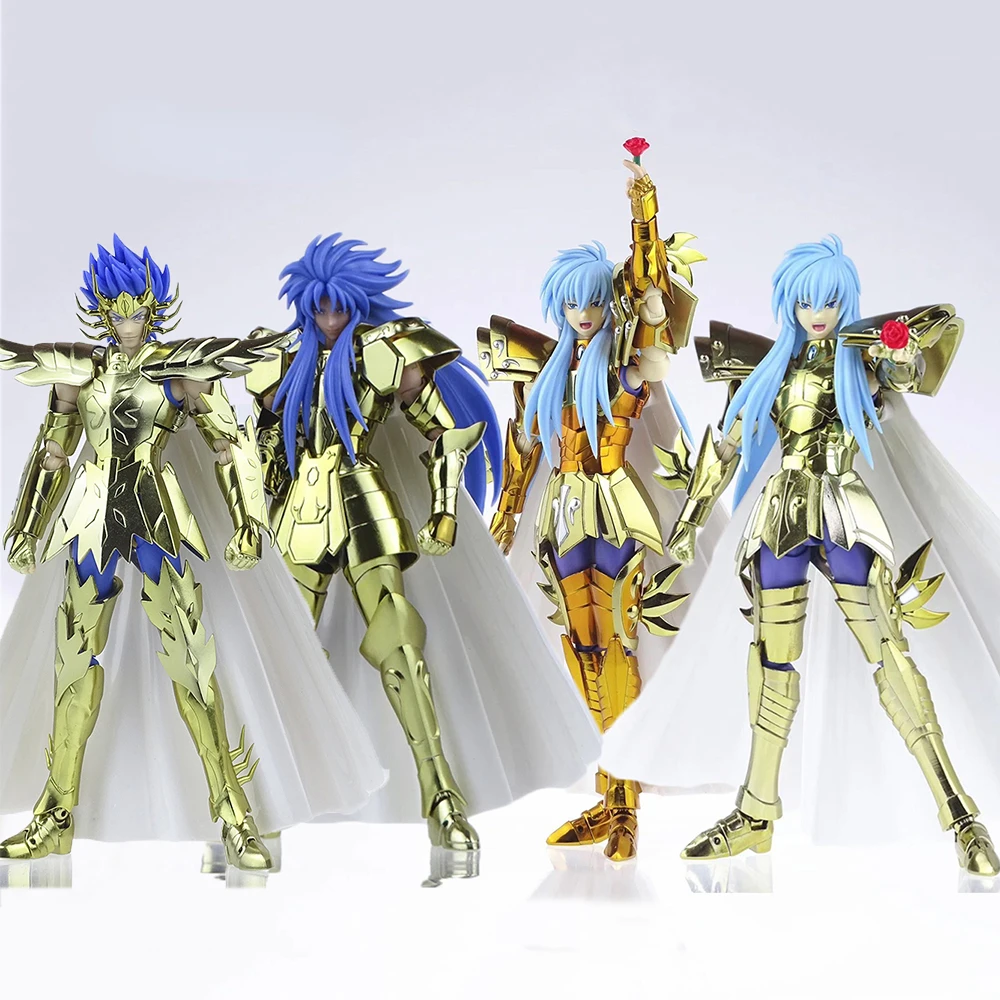 

ST Model Saint Seiya Myth Cloth EX Cancer Manigoldo/Albafica/Gemini Defteros The Lost Canvas Knights of The Zodiac Action Figure