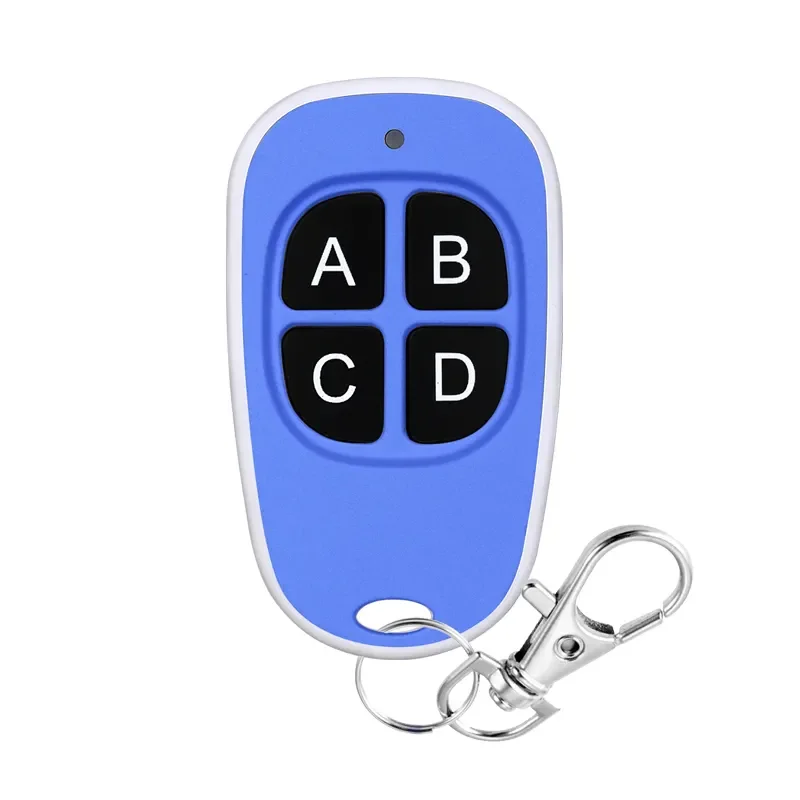 10pcs 4 Buttons 315 433.92MHz Replaceable Battery Universal RF Clone Duplicator Garage Door Gate Wireless Remote Control