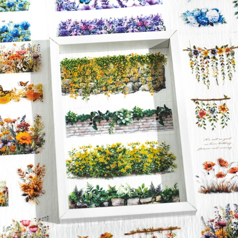 كتاب ملصقات مستر بيبر بلانت 24 ورقة/حزمة ملصقات عباد الشمس للحيوانات الأليفة كتيب المنزل ملصقات كاواي مزخرفة هدايا للأصدقاء #3