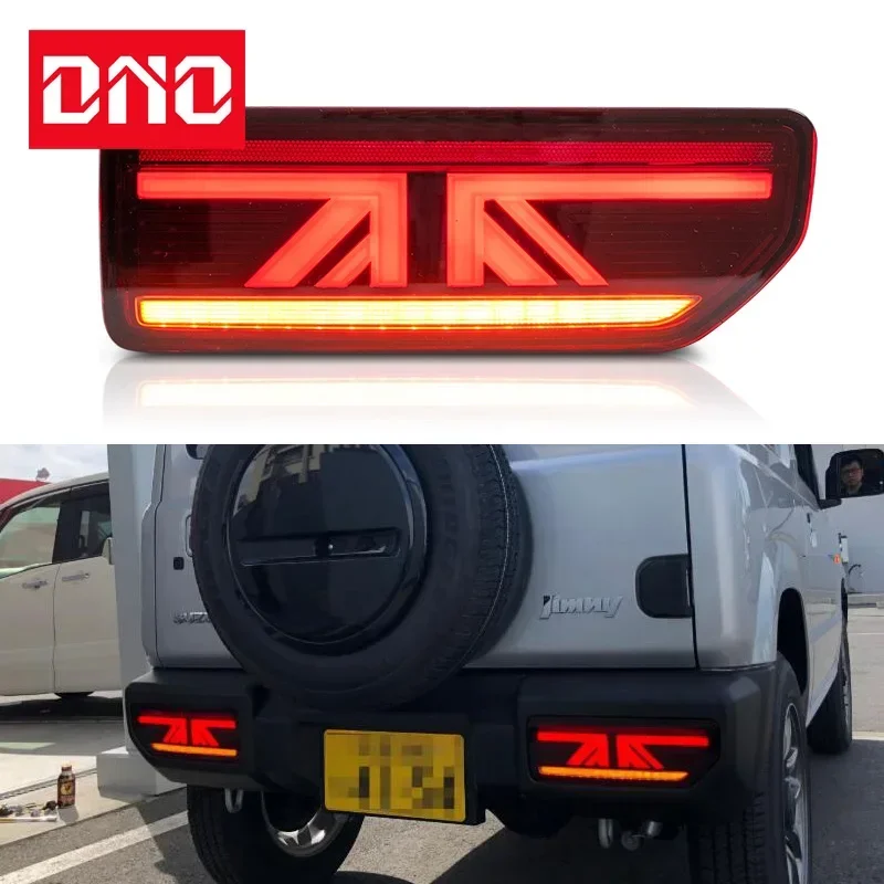 

Car LED 12V Taillights For Suzuki Jimny 2018 2019 2020 Rear Running Lamp Brake Reverse Turn Signal Waterproof Car Accessories
