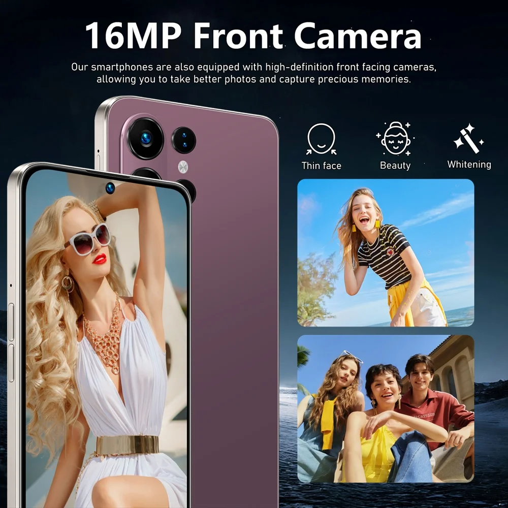 K-Touch Hot S28 Ultra Cell Phone Android 5G 7.3HD 22G+2TB Mobile Phones Dual Sim 7800mAh Unlocked Smartphone 16+48MP Global Version
