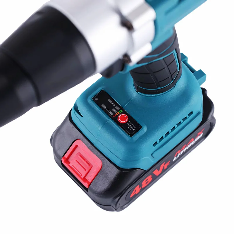 Brushless Electric Rivet Gun LED Cordless Multifunctional Rivet Nut Gun Automatic Riveting Tool For Makita 18V Battery