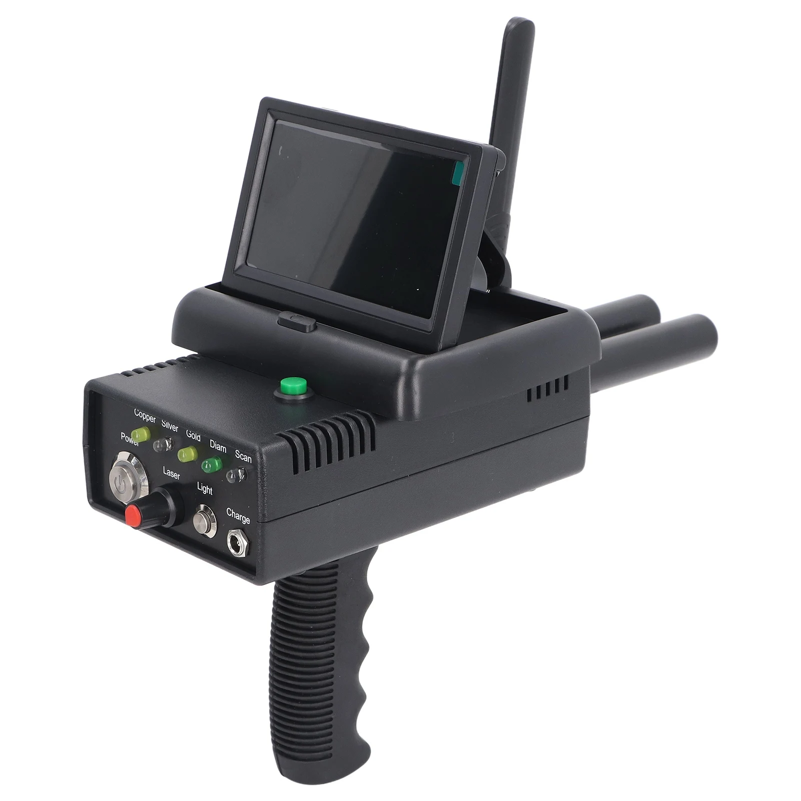 금은 구리 탐지기 지하 금속 스캐너 HD LCD 디스플레이 야외 금은 구리 탐지기 지하 금속 스캐너