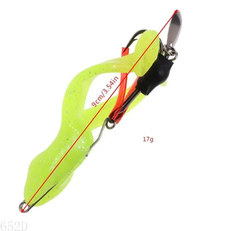 

AP28 Fishing Lures 9cm/3.54'' 17g Fishing Sequins Soft Artificial-Frog Anti Hanging Crankbait Fishing Accessories