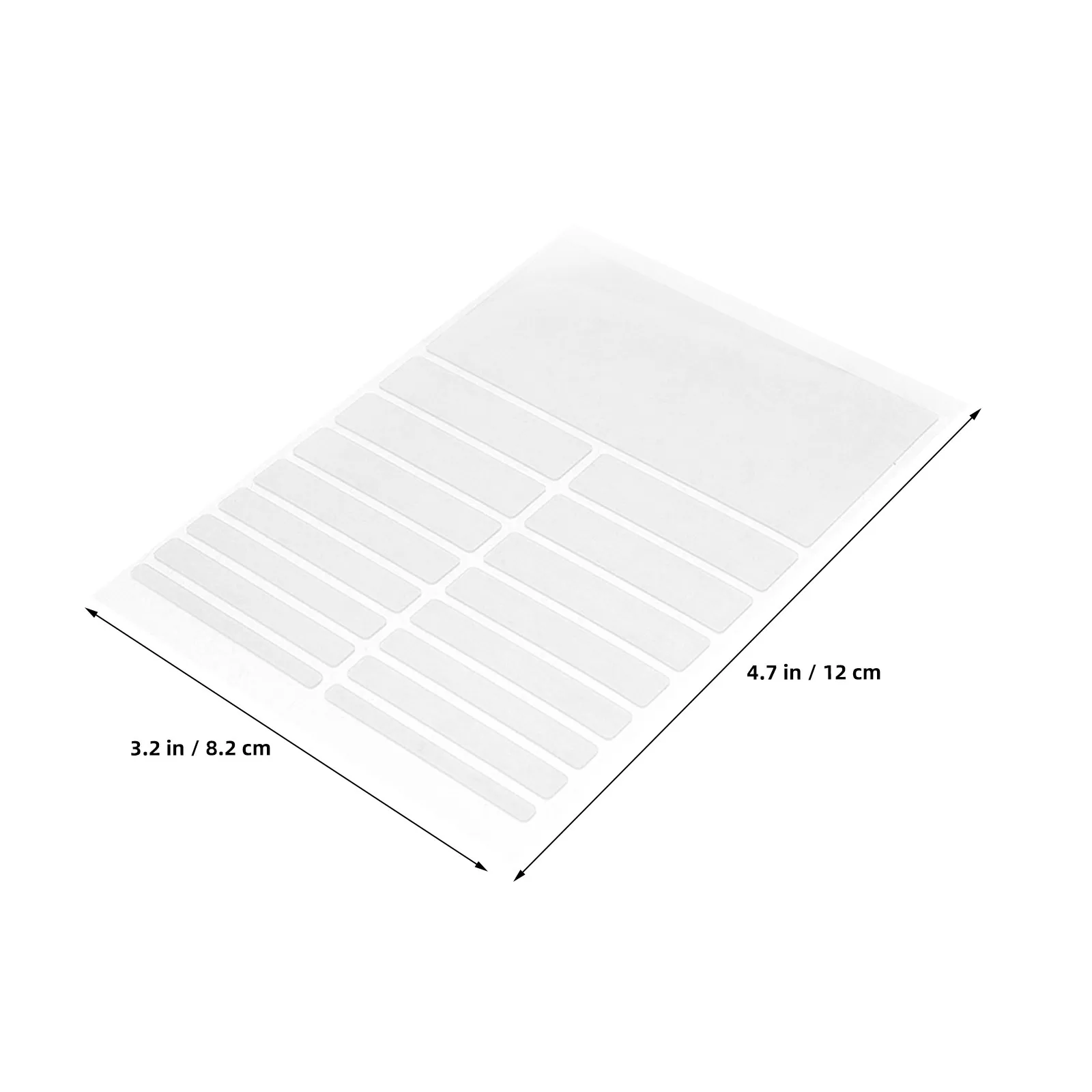 12 Sheets Ring Gripper for Loose Rings Adjusters Guards Invisible Size Reducer Resizer Fitter Mens