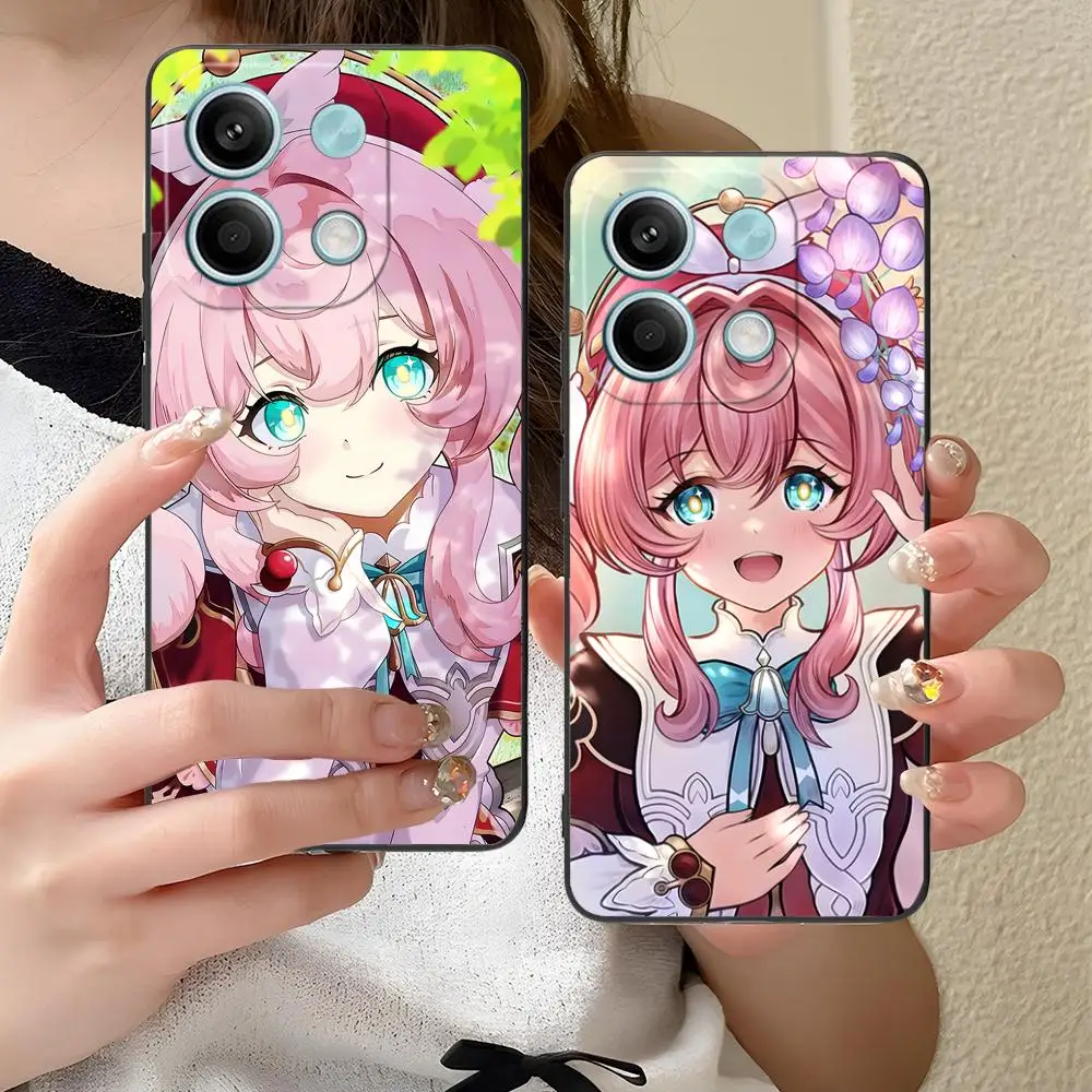 

Чехол для телефона Honkai Star Rail Hyacine для Xiaomi Redmi Note 14 13 12 11 S Pro Plus 4G 5G с цветным принтом, роскошный чехол для мобильных телефонов