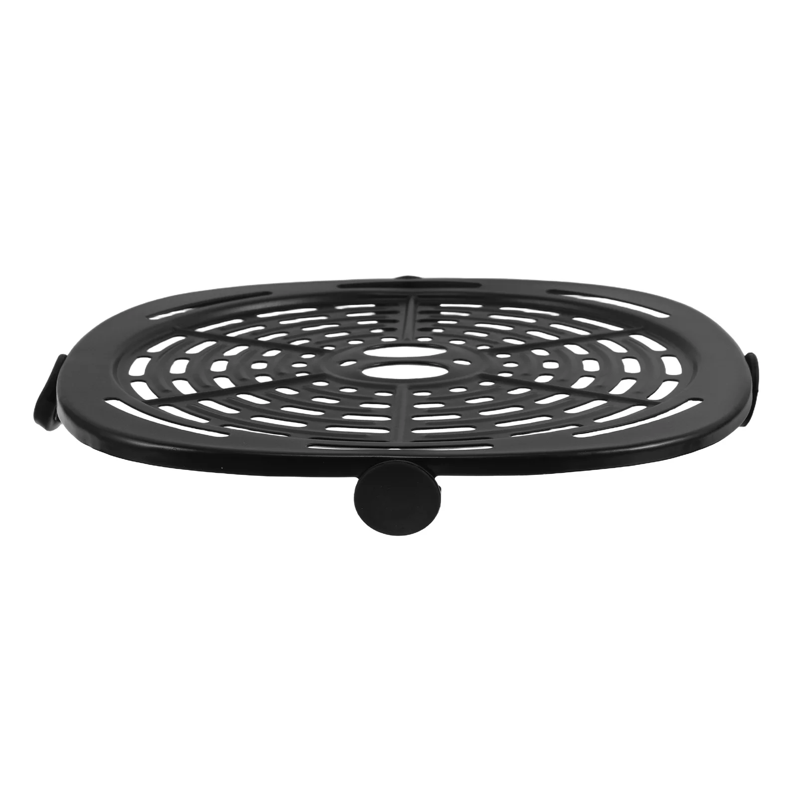 

Air Fryer Grill Plate Replacement 18.5x18.5cm Non-Stick Crisper Plate Steaming Carbon Steel Air Fryer Oven Tray Accessories