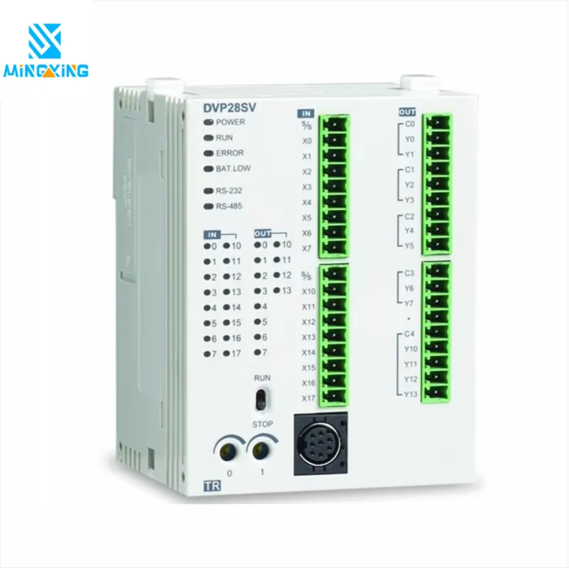 DVP40EH00T3 24DI/16DO Transistor Output With Motion Control And Analog I/O For Industrial Automation