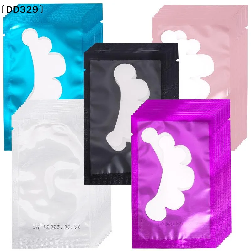 100Pcs Hydrogel Patches Under Eye Pads Grafting Eyelash Under Eye Pads Eyelashes Extension Cloud Shape Eyelash Stickers〔DD329〕