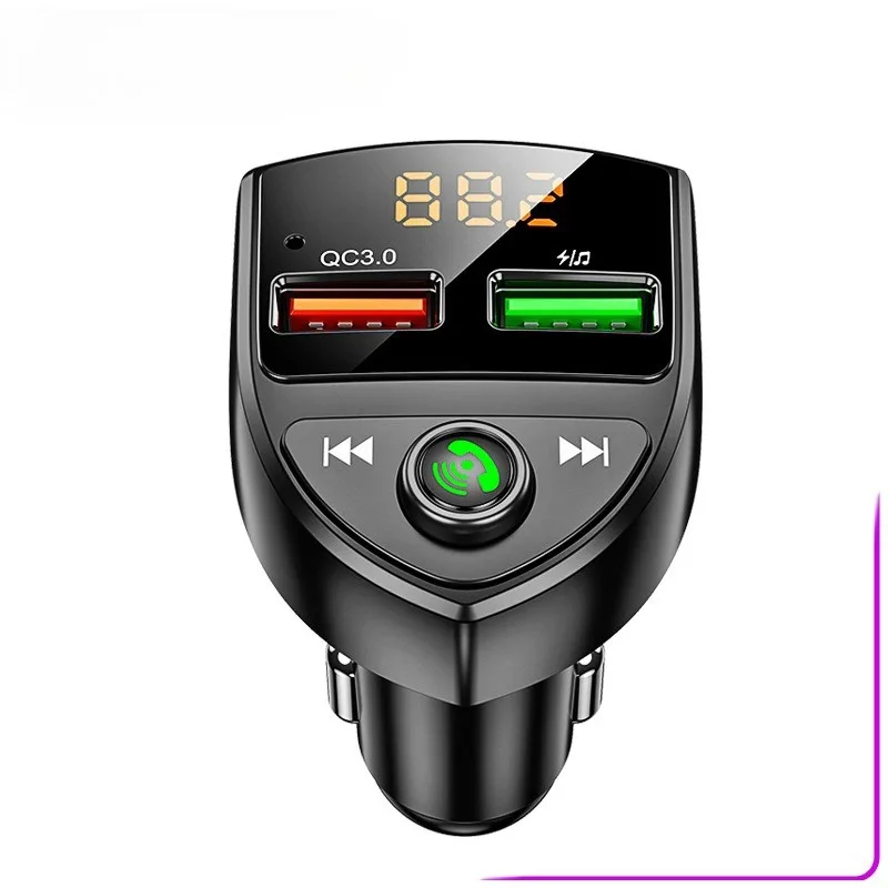

Cost-effective C8Q Fast Charging Version Car Bluetooth MP3 Player Voltage Warning Charger Wholesale