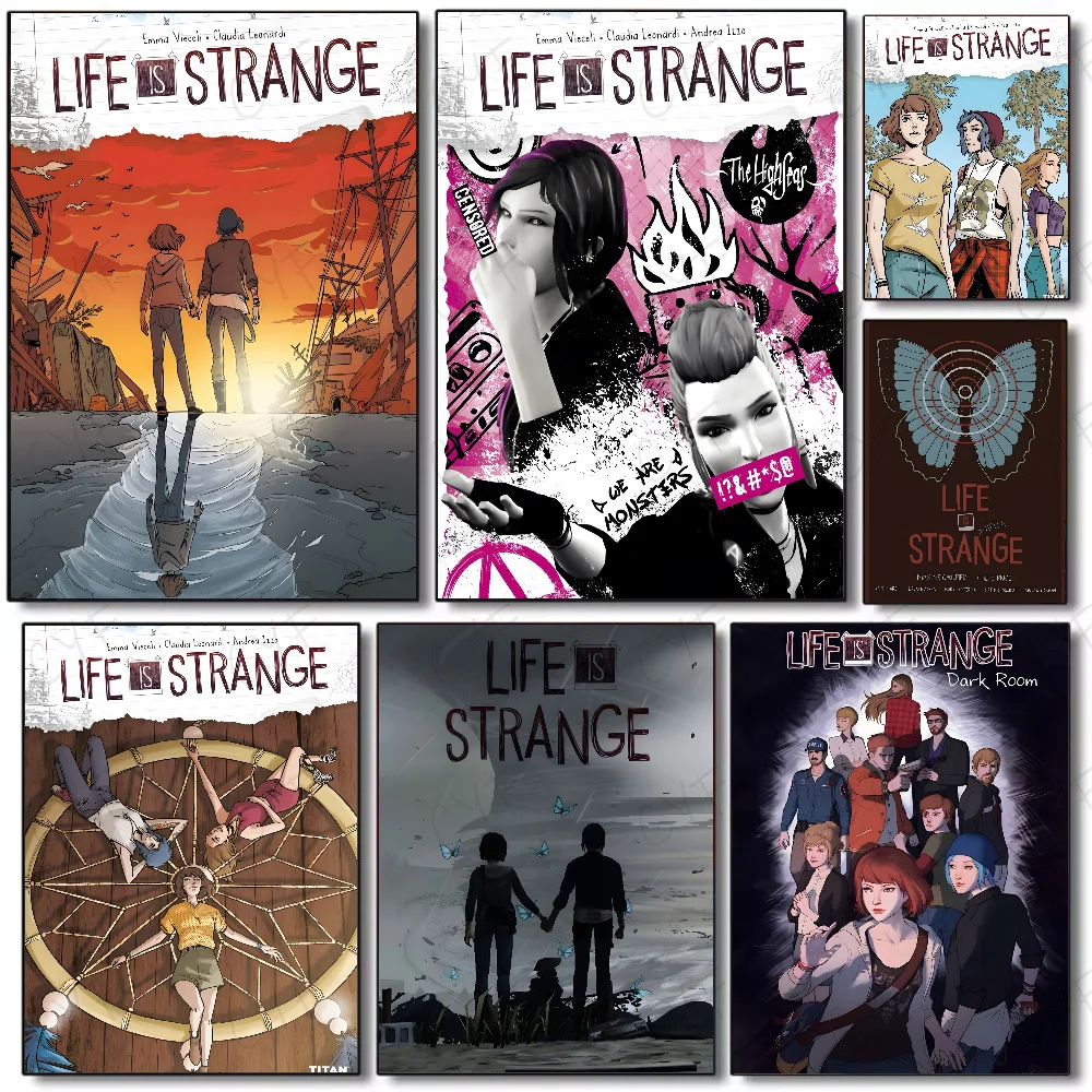 Life Is Strange The Storm Game Poster HD art sticky wall waterproof home living room bedroom bar aesthetic decoration