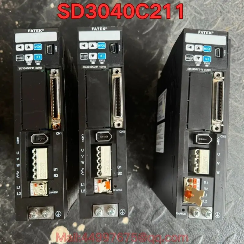 

Second-hand SD3040C211 servo drive function test is normal