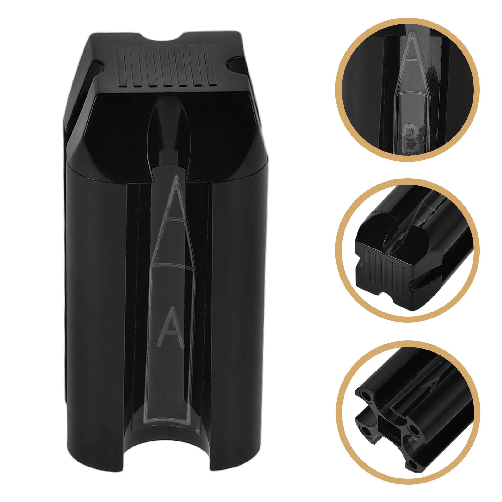 アイブロウペンシルシャープナー コンパクトシェイパー 使いやすいプルラインデザインで正確なシェイプを実現し、長期耐久性があります。