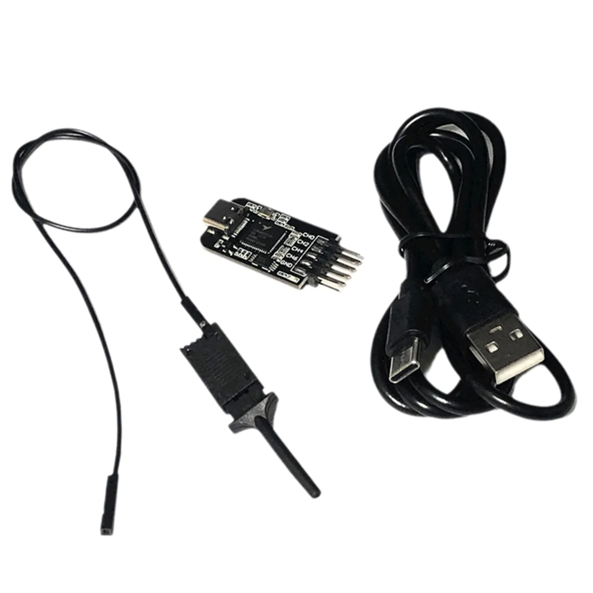 Tuyo NanoDLA Kit de analizador lógico TYPE-C SCM ARM FPGA analizador de protocolo de depuración 24MHz frecuencia de muestreo 8CH código abierto