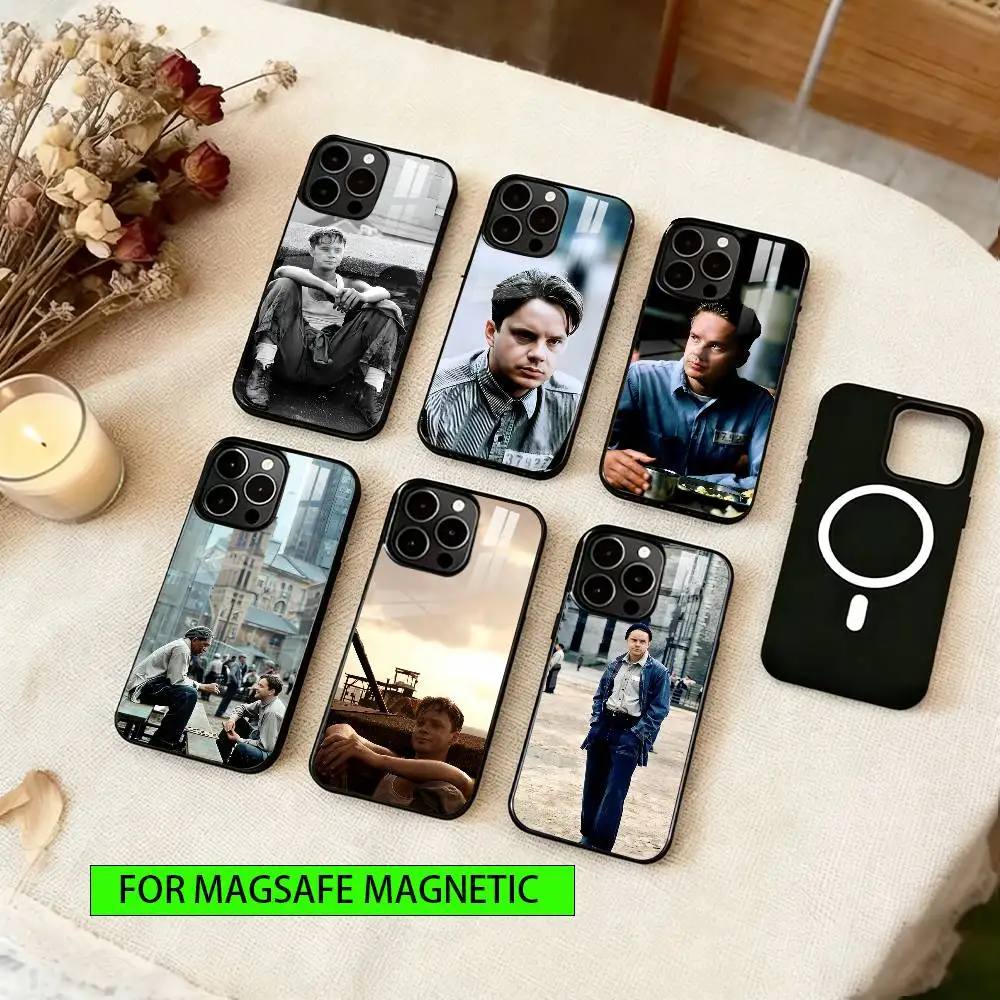 

Tim Robbins Phone Case For iPhone17,16,15,14,13,12,11 Plus,Pro Magnetic For Magsafe Wireless Charging