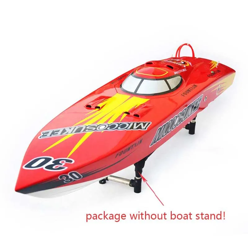 

DTRC G26IP1 26CC 50KM/H Red Fiber Glass Gasoline Race ARTR RC Boat Model W/O Radio System Servos