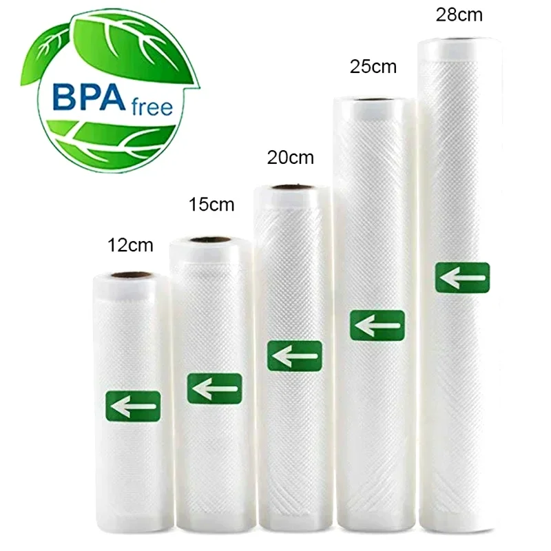 

Sous Vide Roll Bags For Vacuum Packing Machine Packaging Food Storage Vacuum Bags for Vacuum Sealer length is 300CM