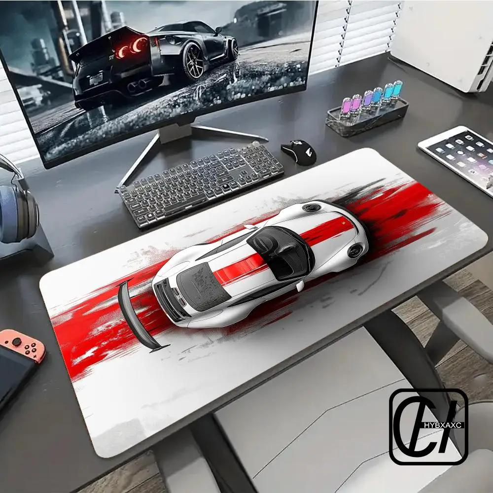 

Cool & Luxurious Car Mouse Pad Large Rubber Anti-slip PC Desk Accessories for Office and Gamer Keyboard Mats Decor Mat XAXC