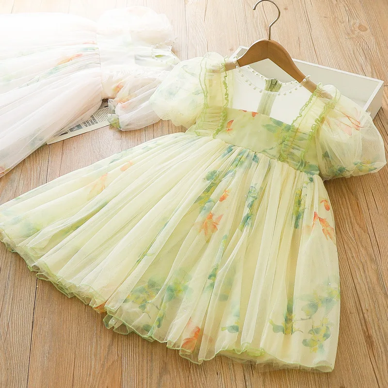 

2024 New princess dress for girls clothes summer party
