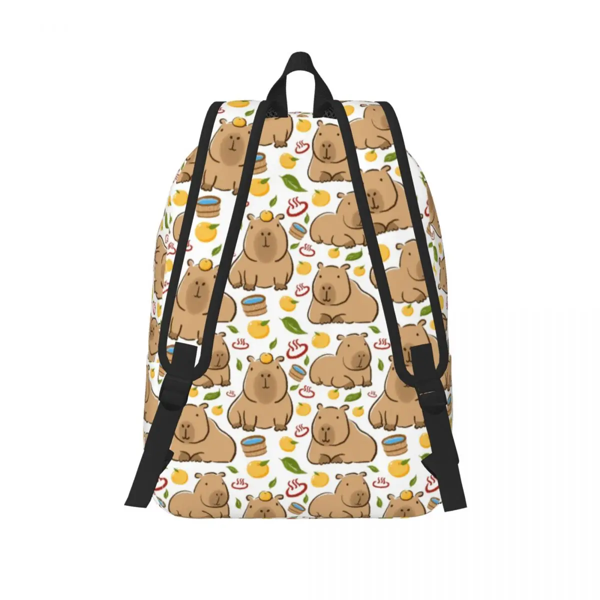 Capibara Yuzu Onzen Zaino modello bagno per ragazzo ragazza bambini studente scuola bookbag zainetto asilo borsa primaria sport