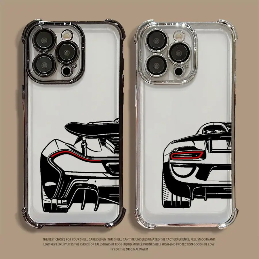 Phone Cover Case for Apple iPhone 17 Pro Max 13 Air 16e 16 Pro 12 Plus 11 14 15 Cool Car