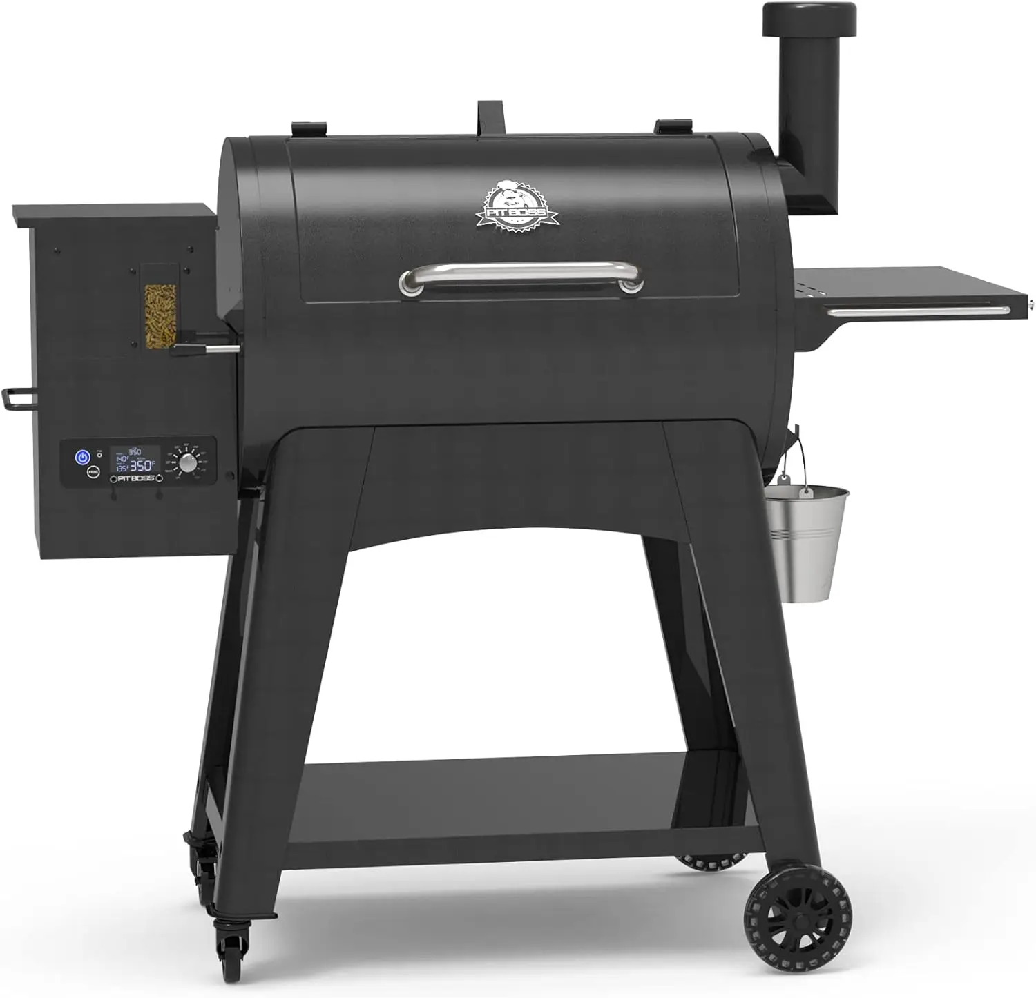 

Pellet Grill, 834 Square Inches, Black