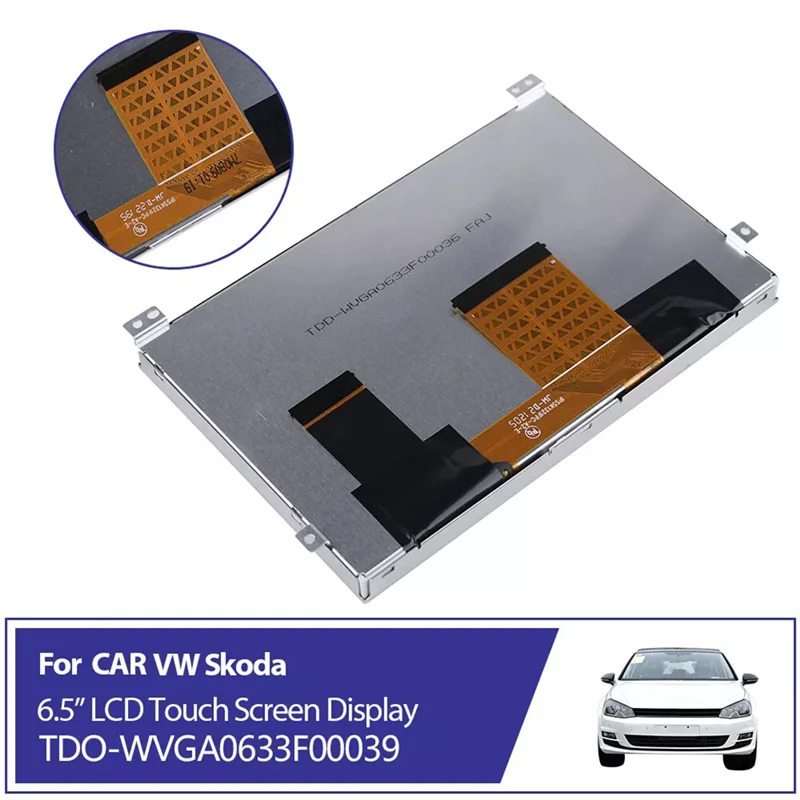 A71Z Autonavigatie Radio 6.5In Lcd Touchscreen Assy TDO-WVGA0633F00036/39 Voor Skoda VW MIB 200 682 TDOWVGA0633F00045