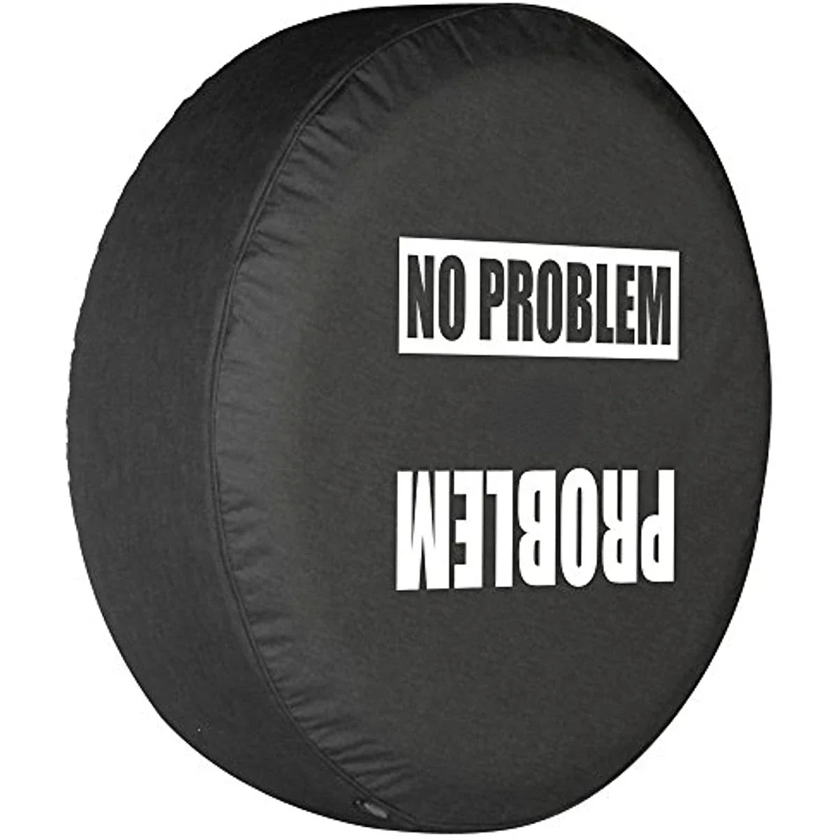 No Problem Soft Tire Cover for Jeep Wrangler with Back up Camera Sport Sahara 14 15 16 17 Inch