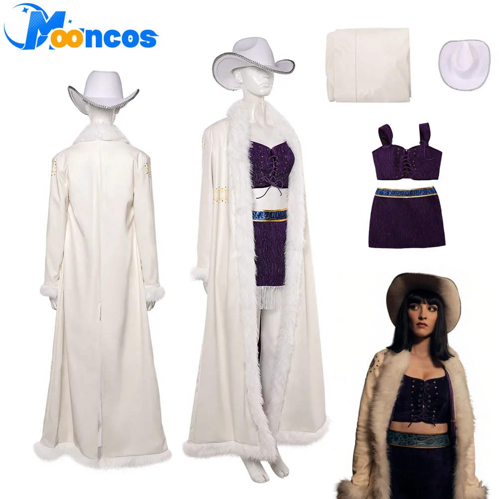 

Костюм для косплея Нико Робин: Женский фэнтезийный комплект с пальто, топом, юбкой и шляпой для маскировки, костюм для Хэллоуина, карнавала, вечеринки