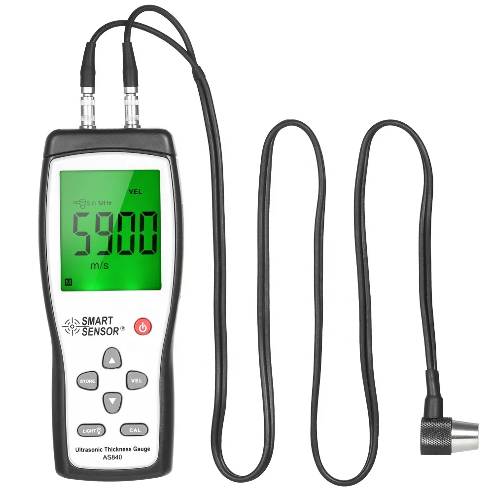 Hot selling Digital Ultrasonic Thickness Gauge / Sound Velocity Meter / Metal Depth tester