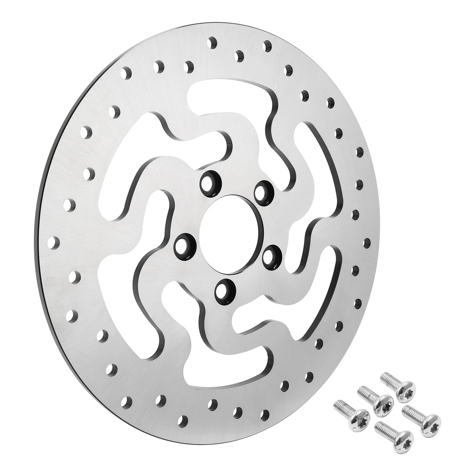 

Motorcycle Rear Brake Disc Rotors Bolts Fit For Harley Touring Electra Road Glide 2014-2025