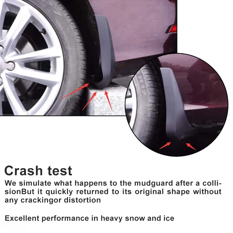 4x For Volkswagen Passat VW B6 2006~2011 2007 2010 Mud Front Rear Anti-splash Upgrade Mudguards Fender Mudflap Car Accessories