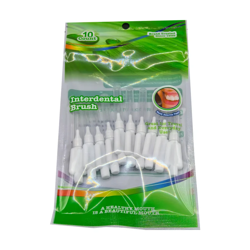 70 Stück Interdentalbürsten in verschiedenen Größen, extra weiche Zahnreinigungsbürsten, Zahnspangenbürsten, Zahnseide, Zahnstocher – Detail 5