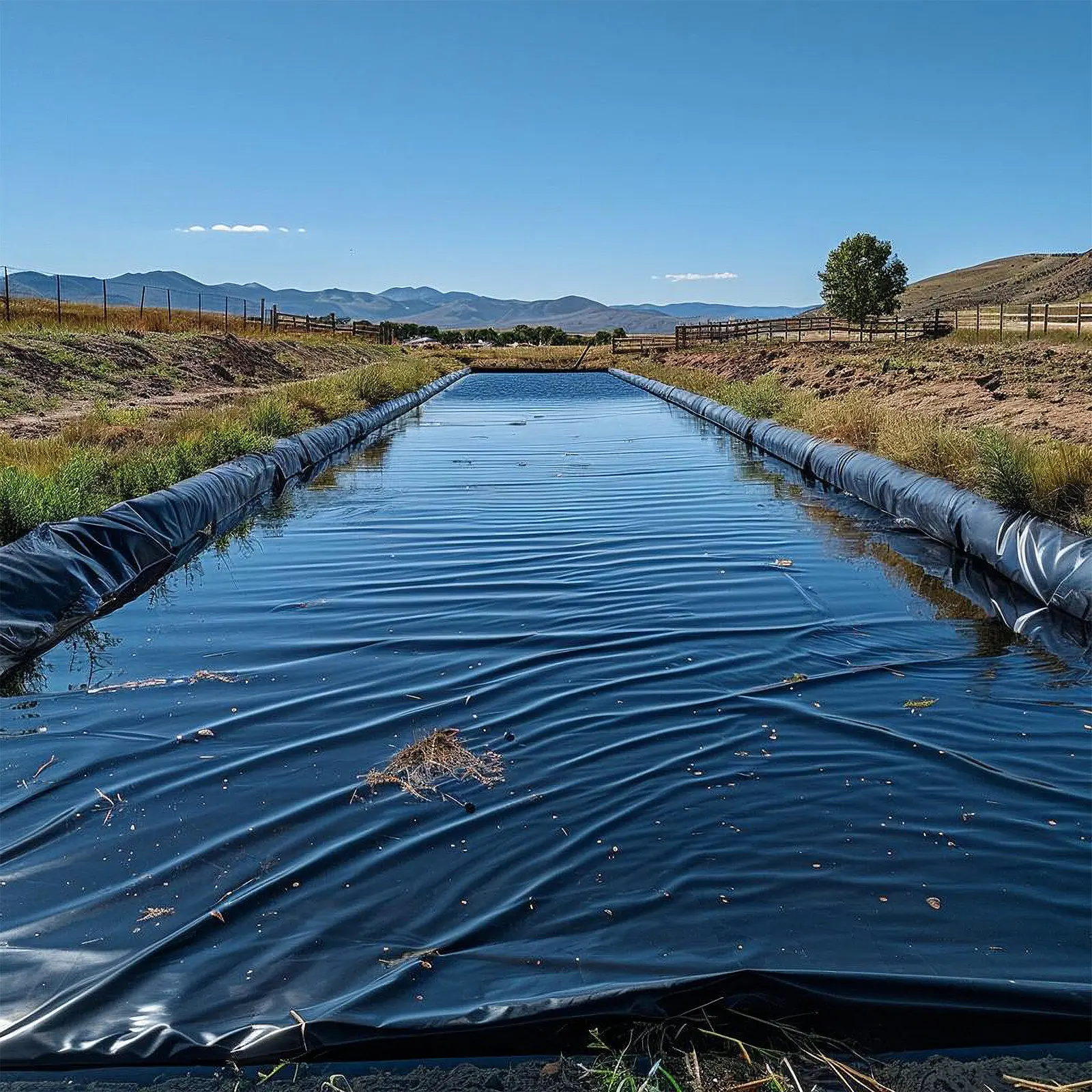 Waterproof Liner Film Fish Pond Liner Garden Pools Reinforced HDPE Heavy Duty Guaranty Landscaping Garden Pool Pond