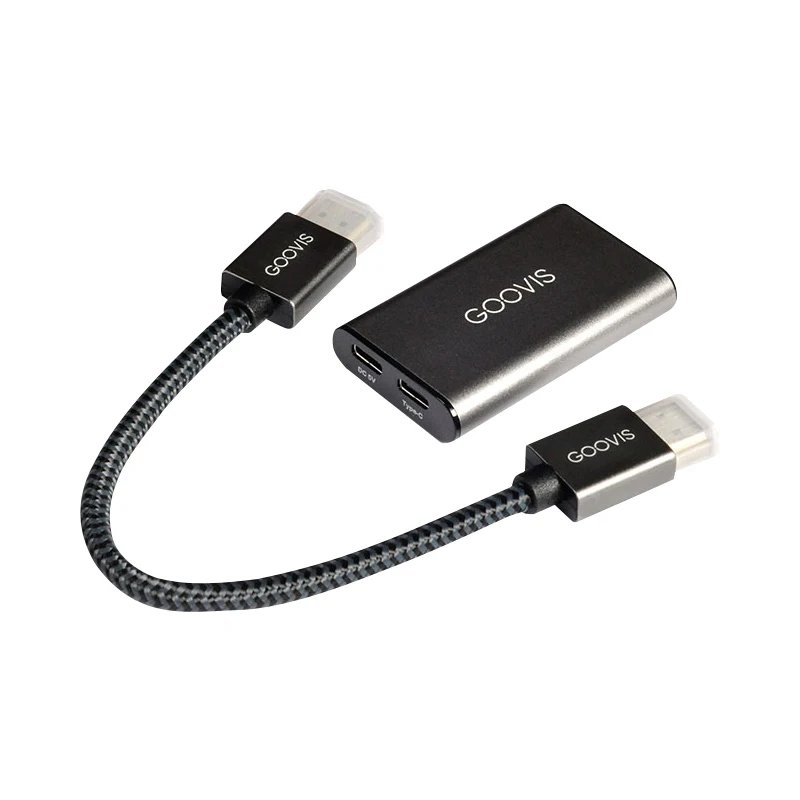 

To Type-c Adapter, HD 4K Converter, USB-c Portable Video Adapter for /Rokid/EM3/Growoow Head Mounted Display