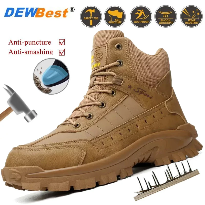 

New Arrival Winter Warmth Durable Safety Shoes for Men Wool Lining with Steel Toe Cap Impact-Resistant & Puncture-Resistant