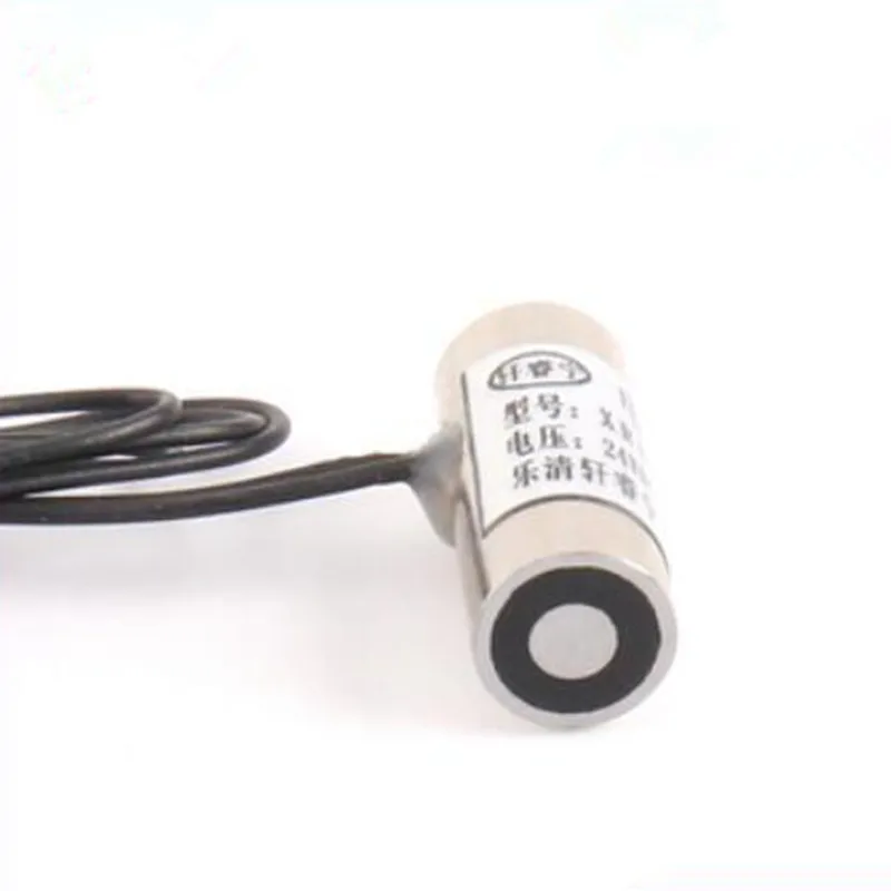 1pc magneti di tenuta solenoide DC 12V 24V elettromagnete P80 (diametro 80mm. 10 38 80mm altezza) 20KG/120KG/200KG/300KG forza