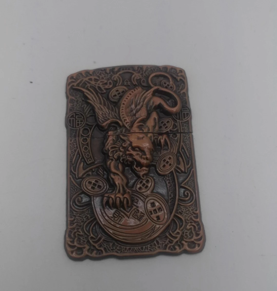 1Piece Lighter DIY Custom Decorative Sticker Badge for Zp 32mmX52mm
